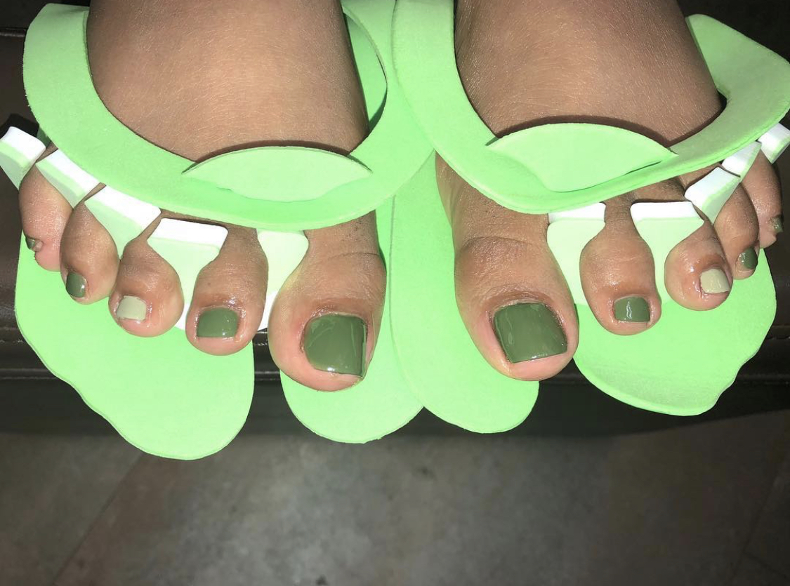 Green Toes Green Toes