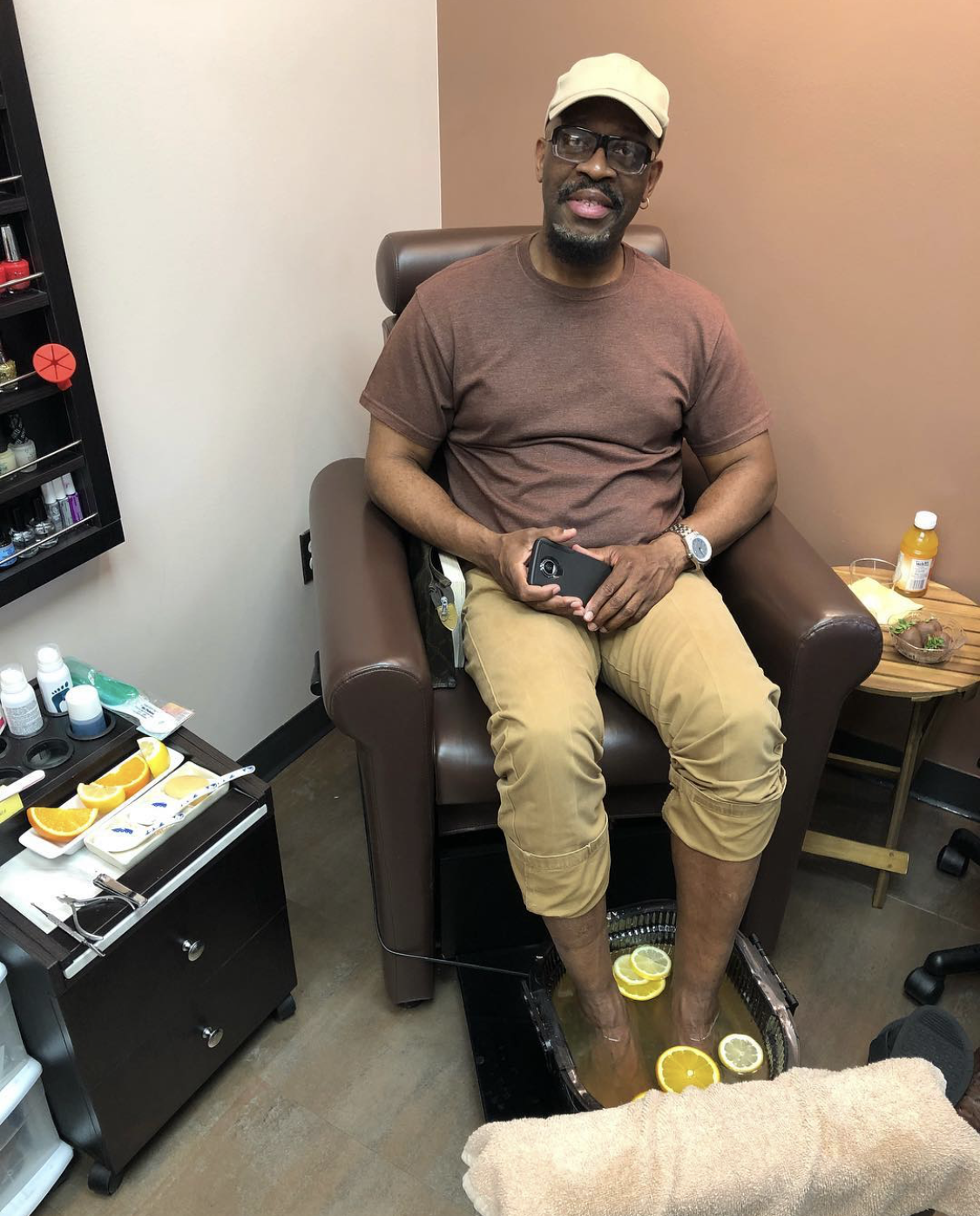 man in chair man in chair