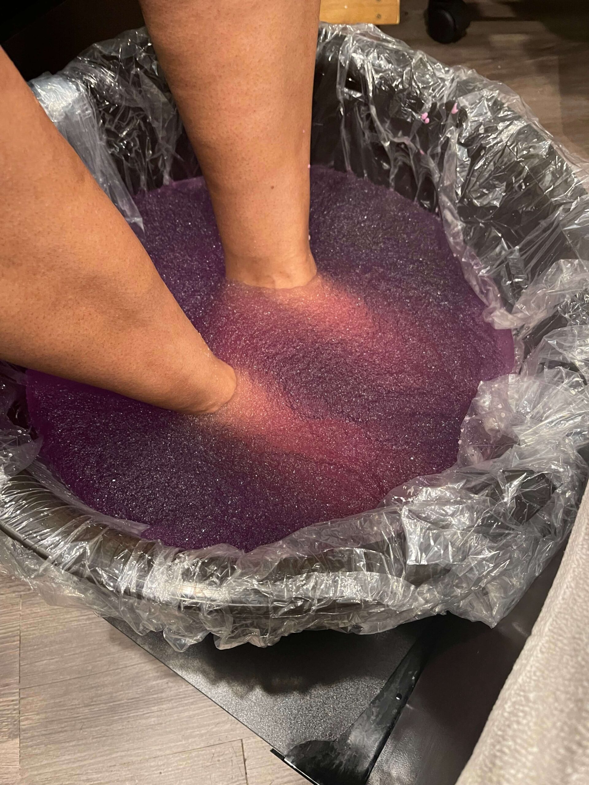 Lavender Jelly Pedi 1 Lavender Jelly Pedi 1